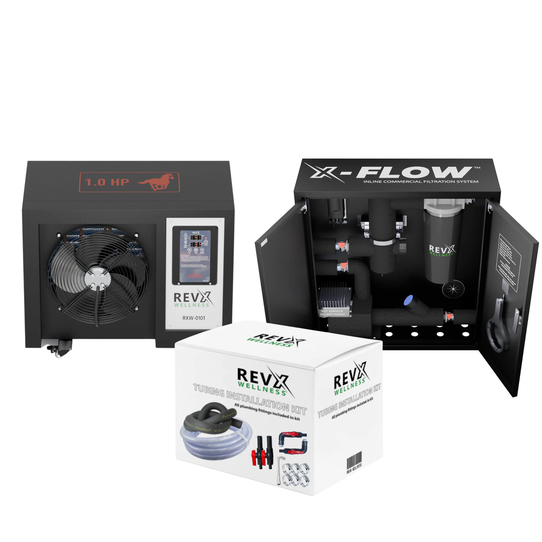 RevX 1.0HP DIY Cold Plunge Bundle product image