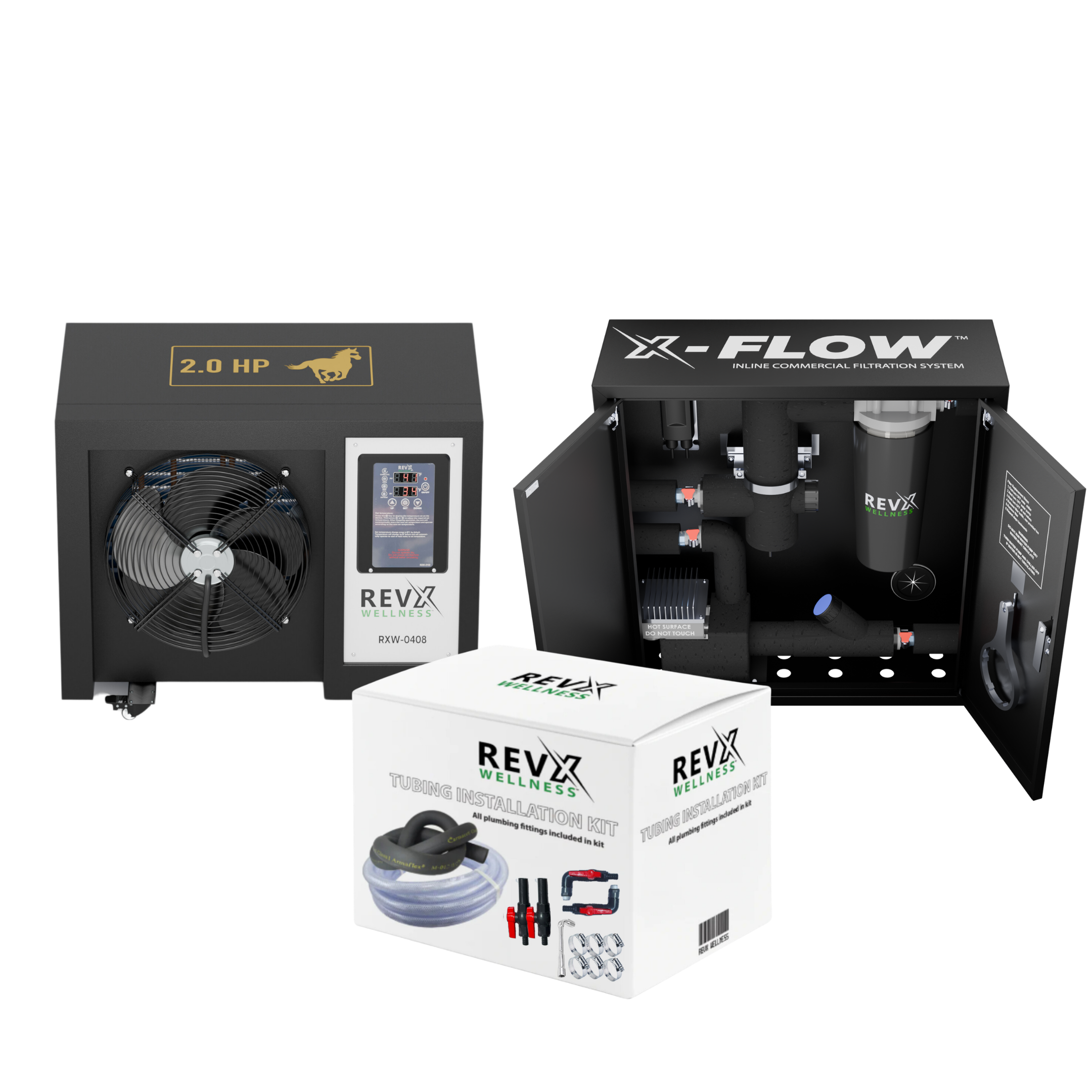 RevX 2.0HP DIY Cold Plunge Bundle product image