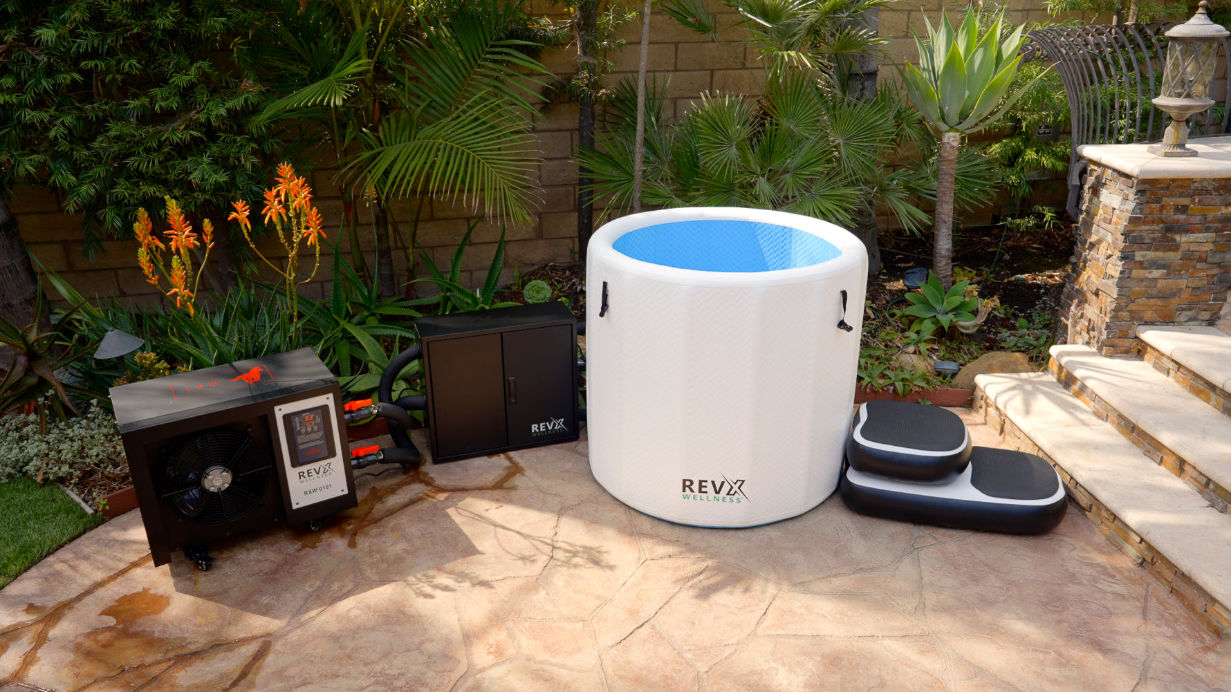RevX Barrel Cold Plunge Bundle product image