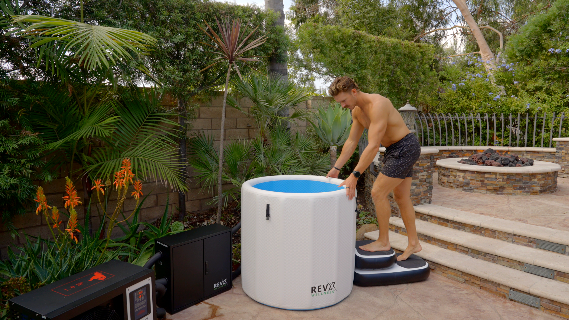 RevX Barrel Cold Plunge Bundle product image