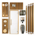 Carbon Smart Saunas - 4' x 7' x 8' - by Finnish Sauna Builders