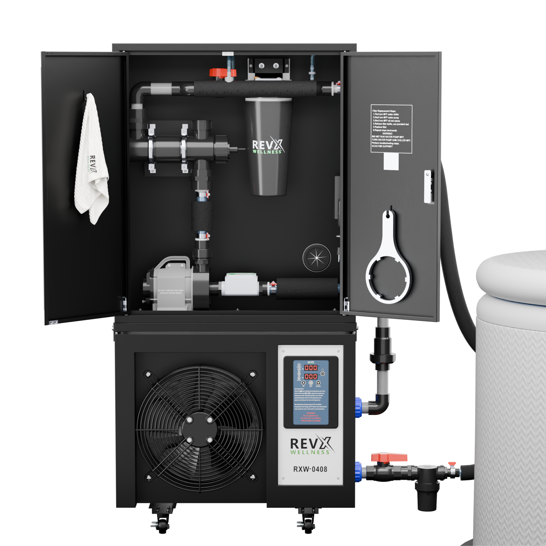 RevX 1.0HP DIY Cold Plunge Bundle product image